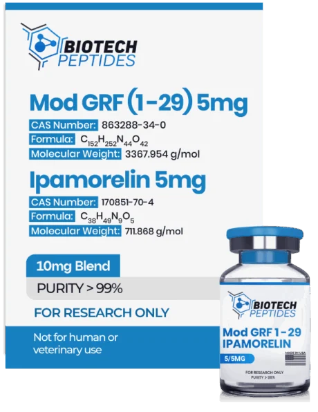 Mod GRF 1-29 & Ipamorelin Blend (10mg)
